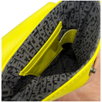 Longchamp Yellow Leather Phone Pouch