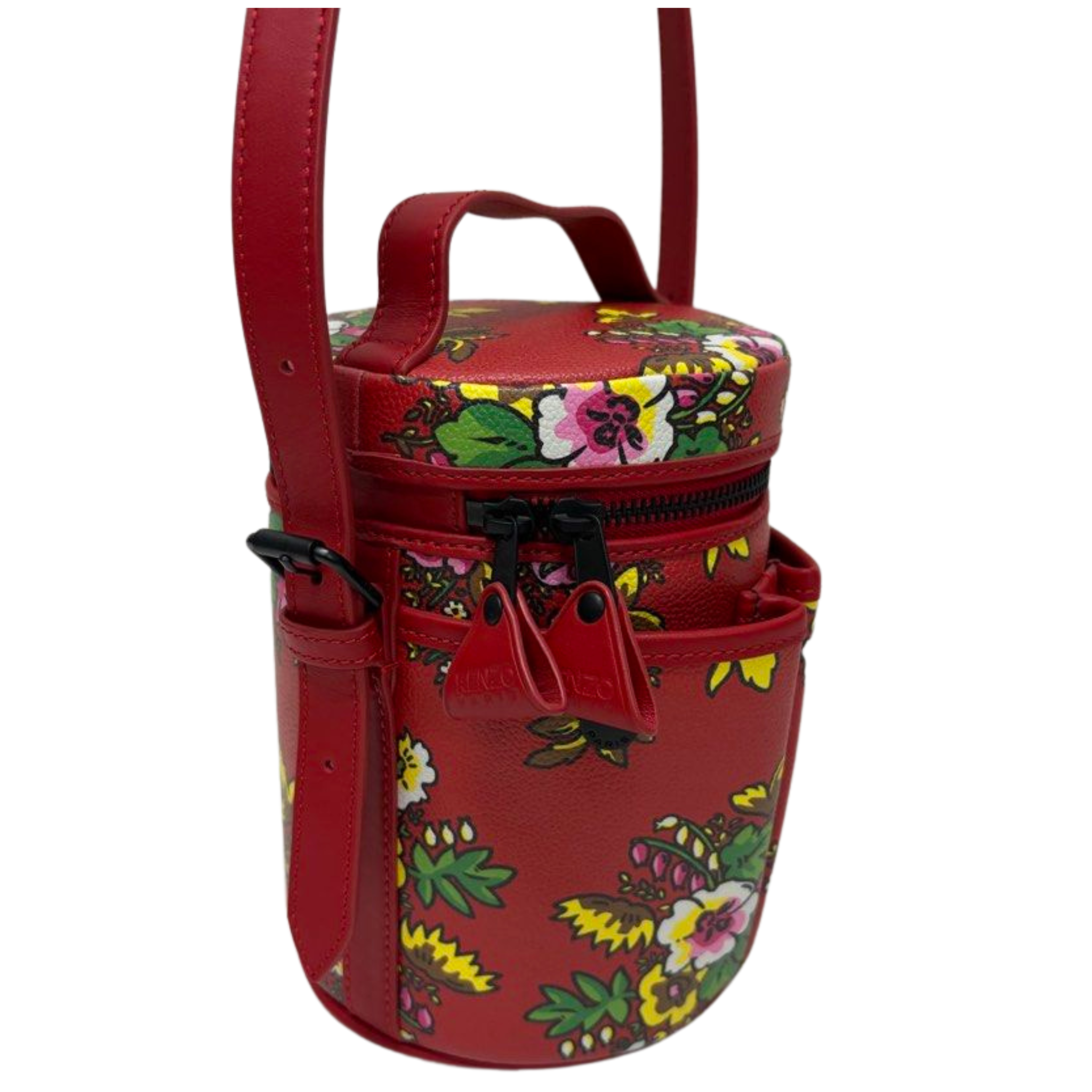 Kenzo Pop Bouquet Floral Bucket Crossbody Bag