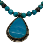 925 Silver Turquoise Necklace