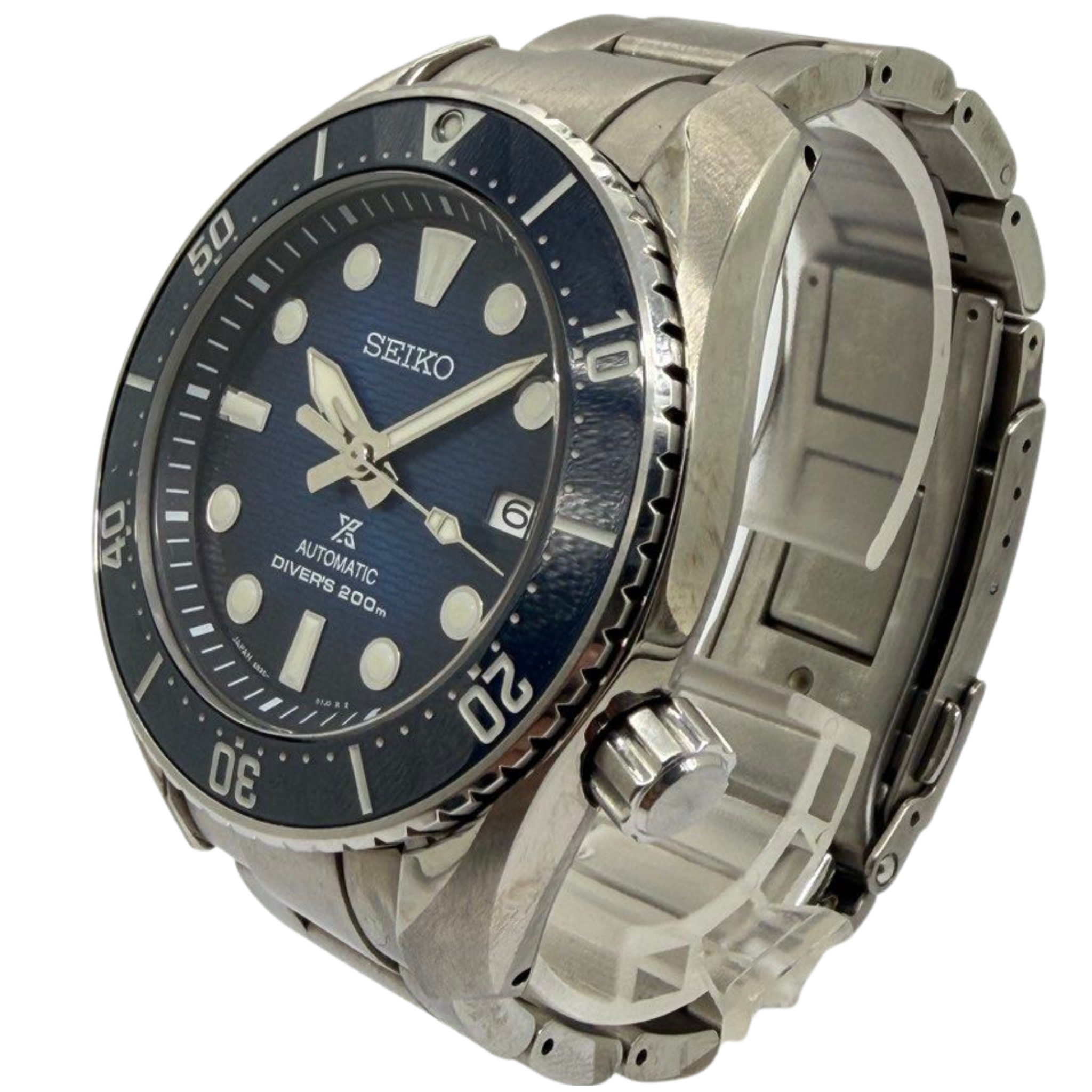 Seiko Prospex SPB321J1 Sumo Diver 45mm Automatic Blue Dial Watch