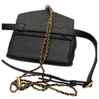 Chanel Carry With Chic Chain Flap Waist Bag Quilted Lambskin Black