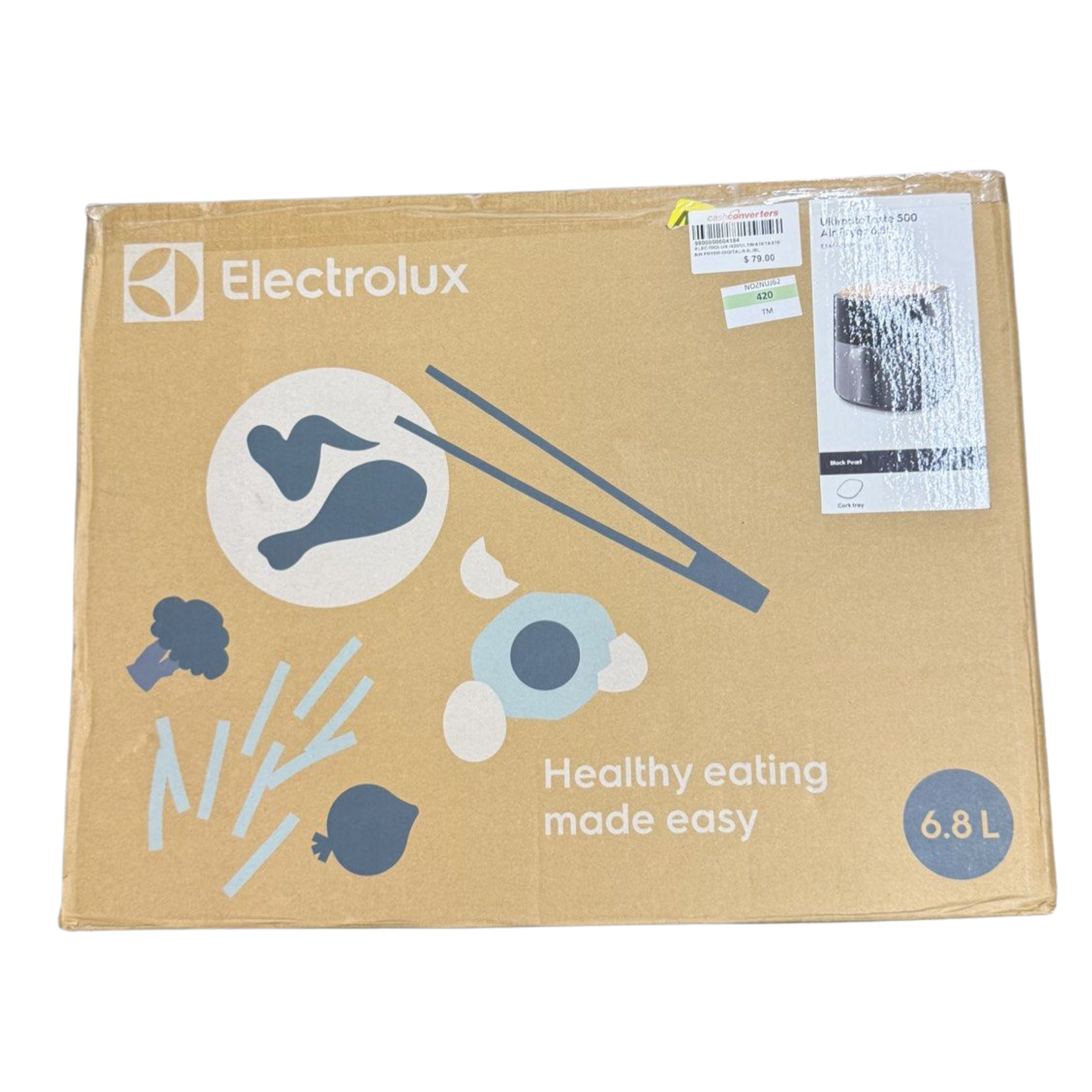 Electrolux 500 Digital Air Fryer, 6.8L