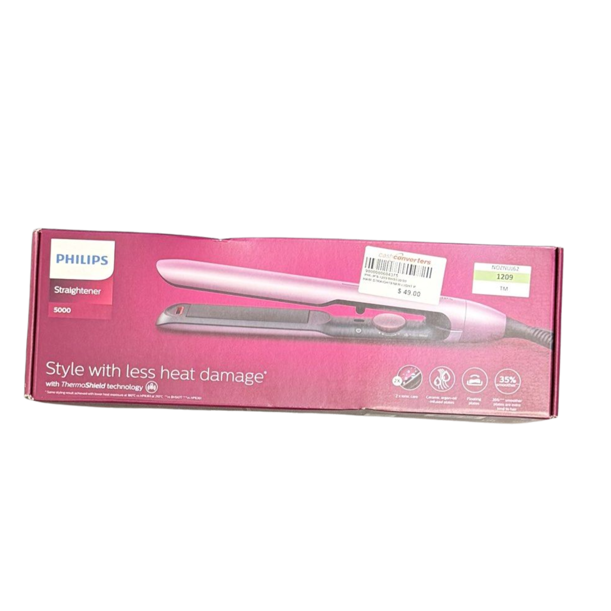 PHILIPS Hair Straightener -Light Pink Metallic