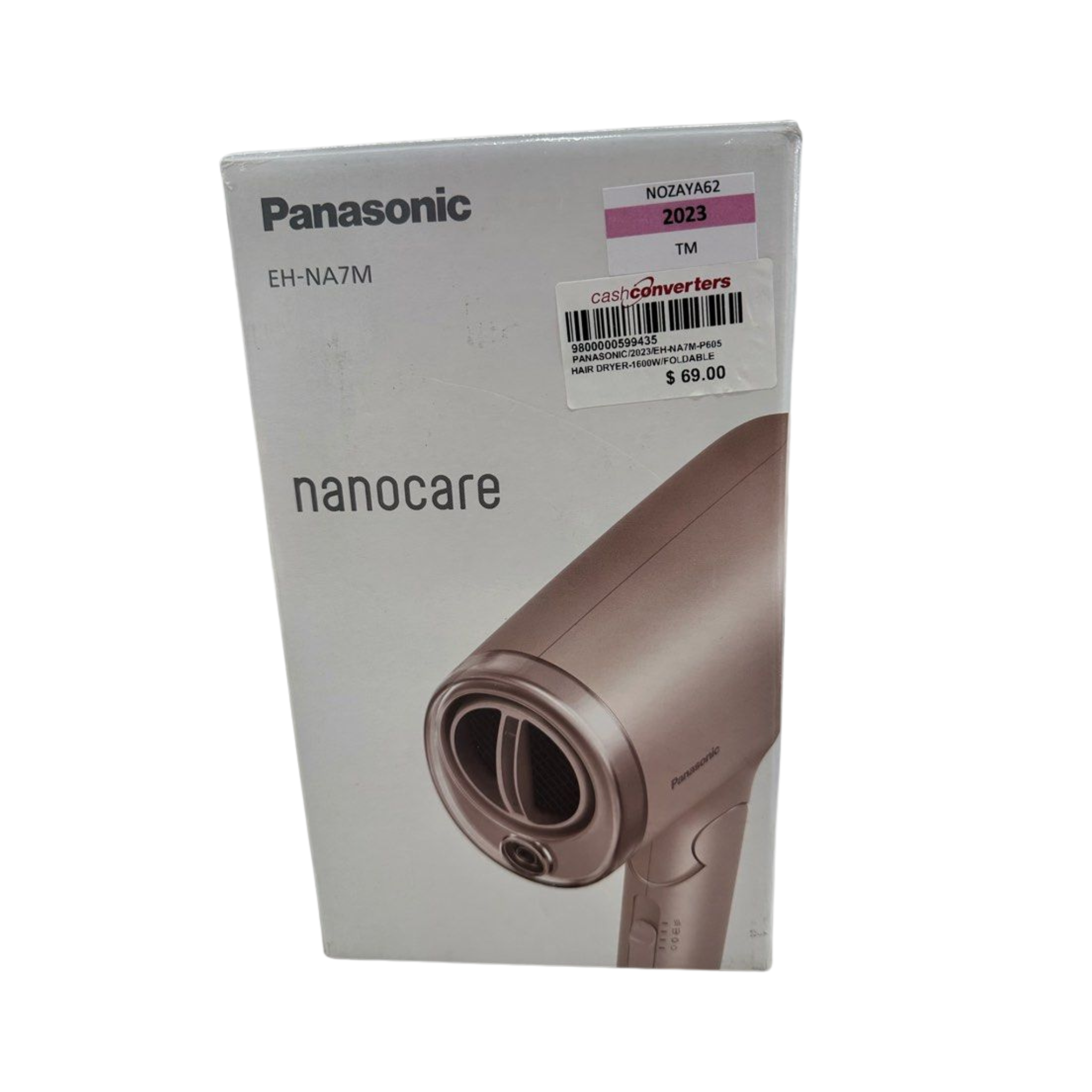 Panasonic EH-NA7M-P605 Hair Dryer Nanoe 1600W, Noble Beige