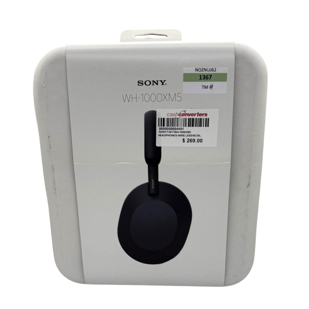 Sony WH-1000XM5 Noise Cancelling Wireless Over-Ear Headphones