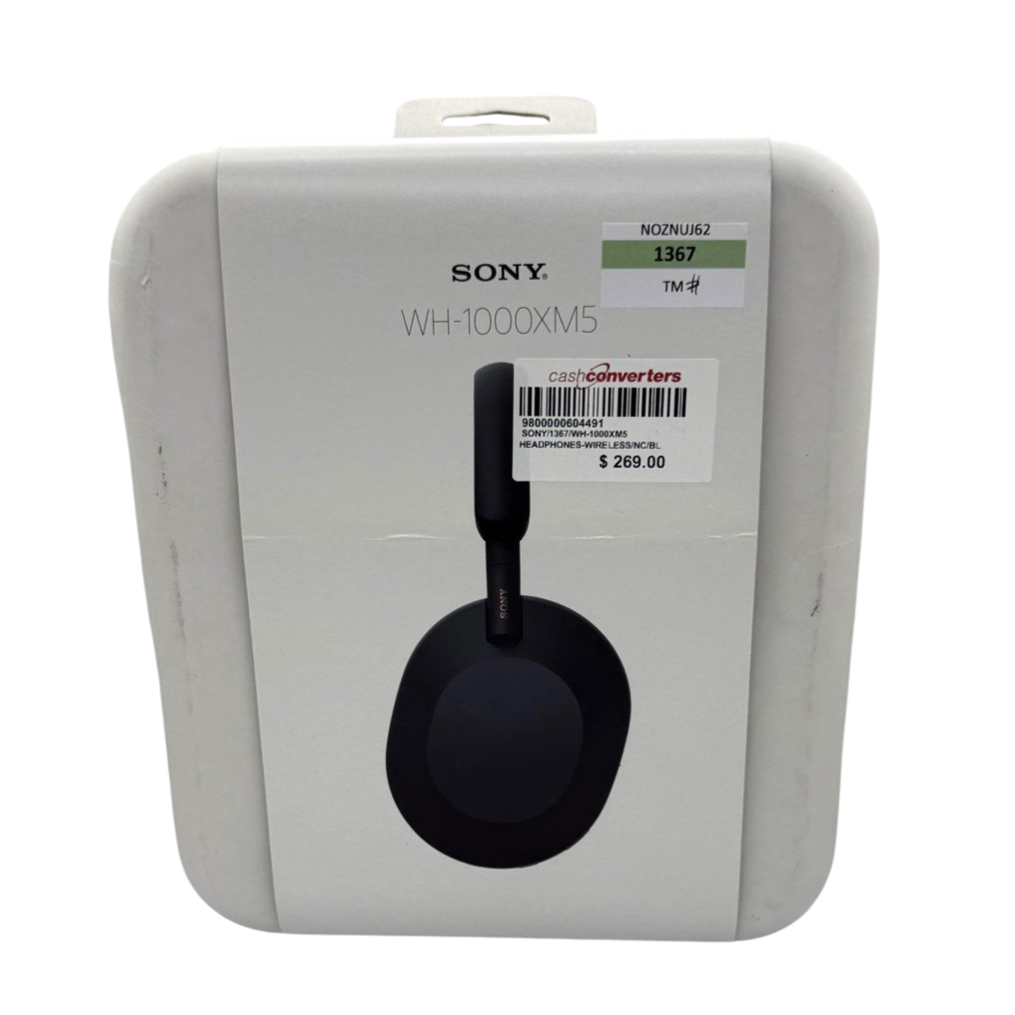 Sony WH-1000XM5 Noise Cancelling Wireless Over-Ear Headphones
