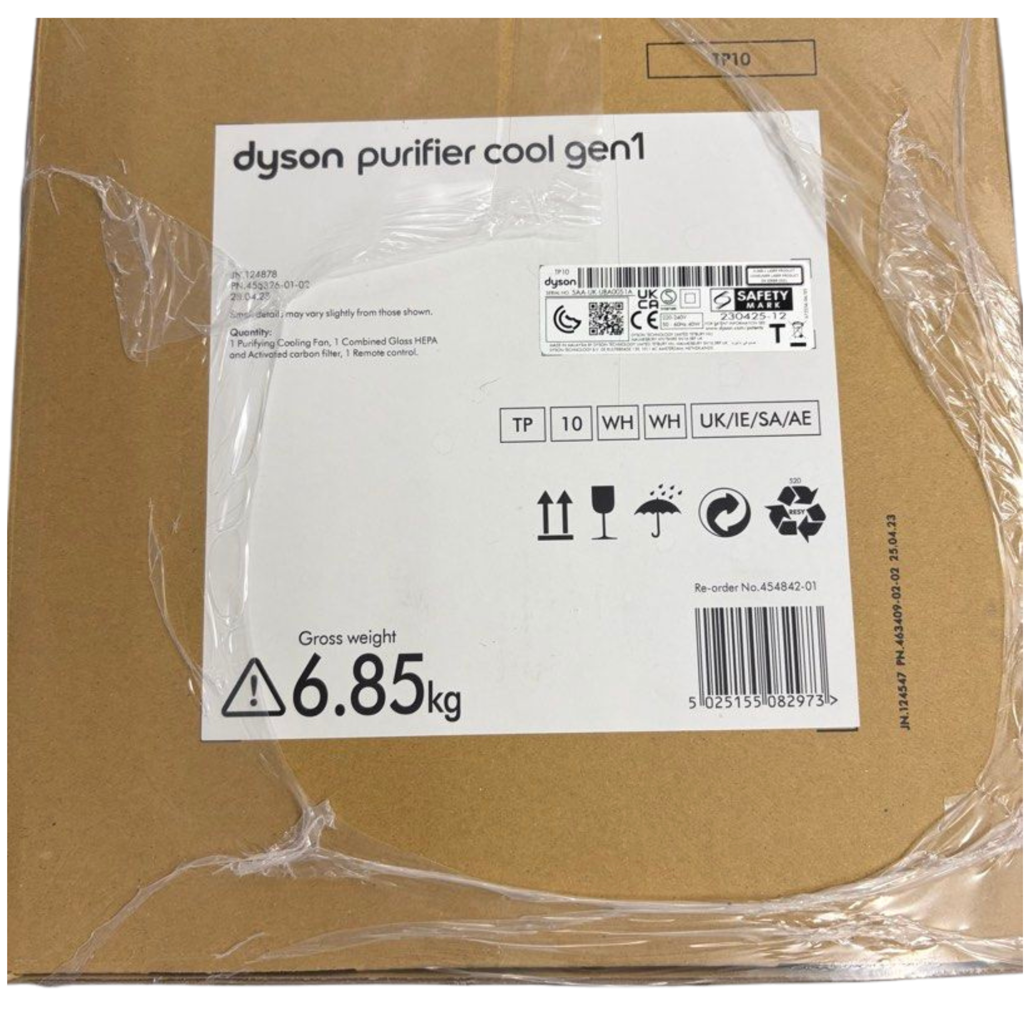 Dyson Purifier Cool Gen1 Air Purifier Fan TP10