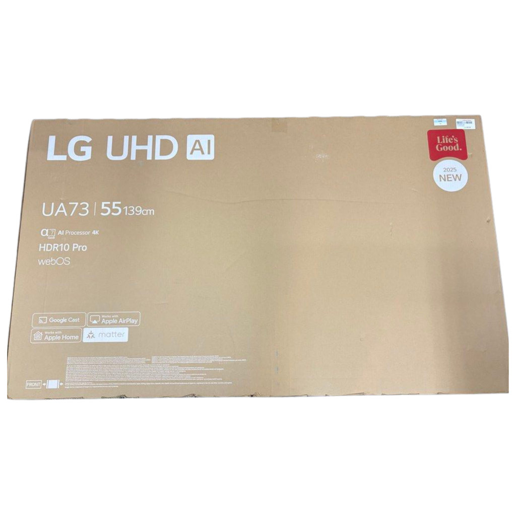 LG 55UA7350-55" LED UHD 4K SMART TV, 2025 model, α7 AI Processor 4K Gen8, with Magic Remote and Google Assistant/THINQ AI