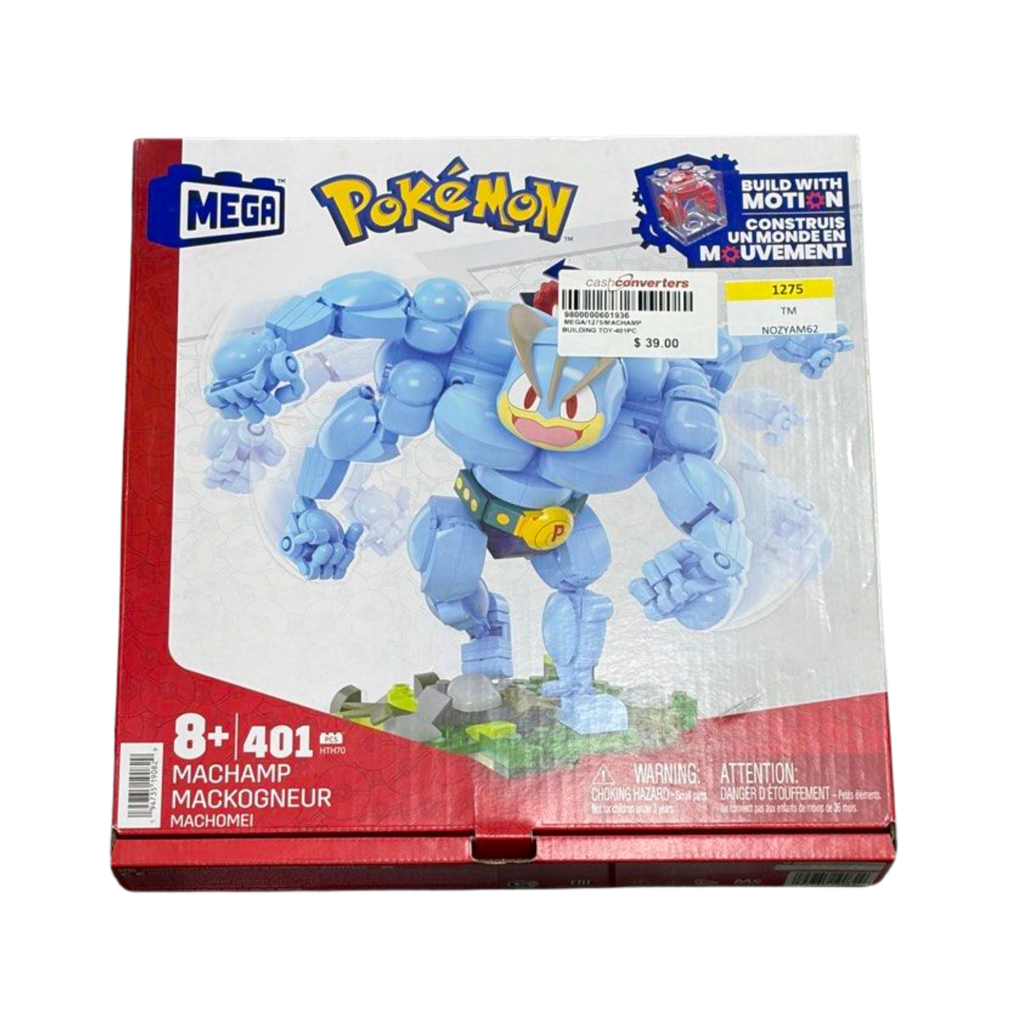 MEGA Pokémon Machamp Building Toy Kit (401 Pieces)
