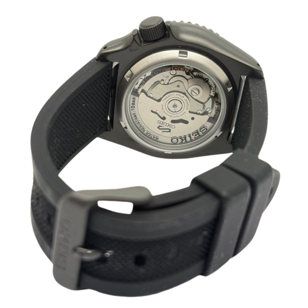 Seiko 5 Sports SRPD79K1 42.5mm Automatic Stealth Black Mens Watch