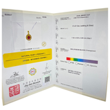 850 Yellow Gold Natural Ruby (Burma) & Diamond Pendant