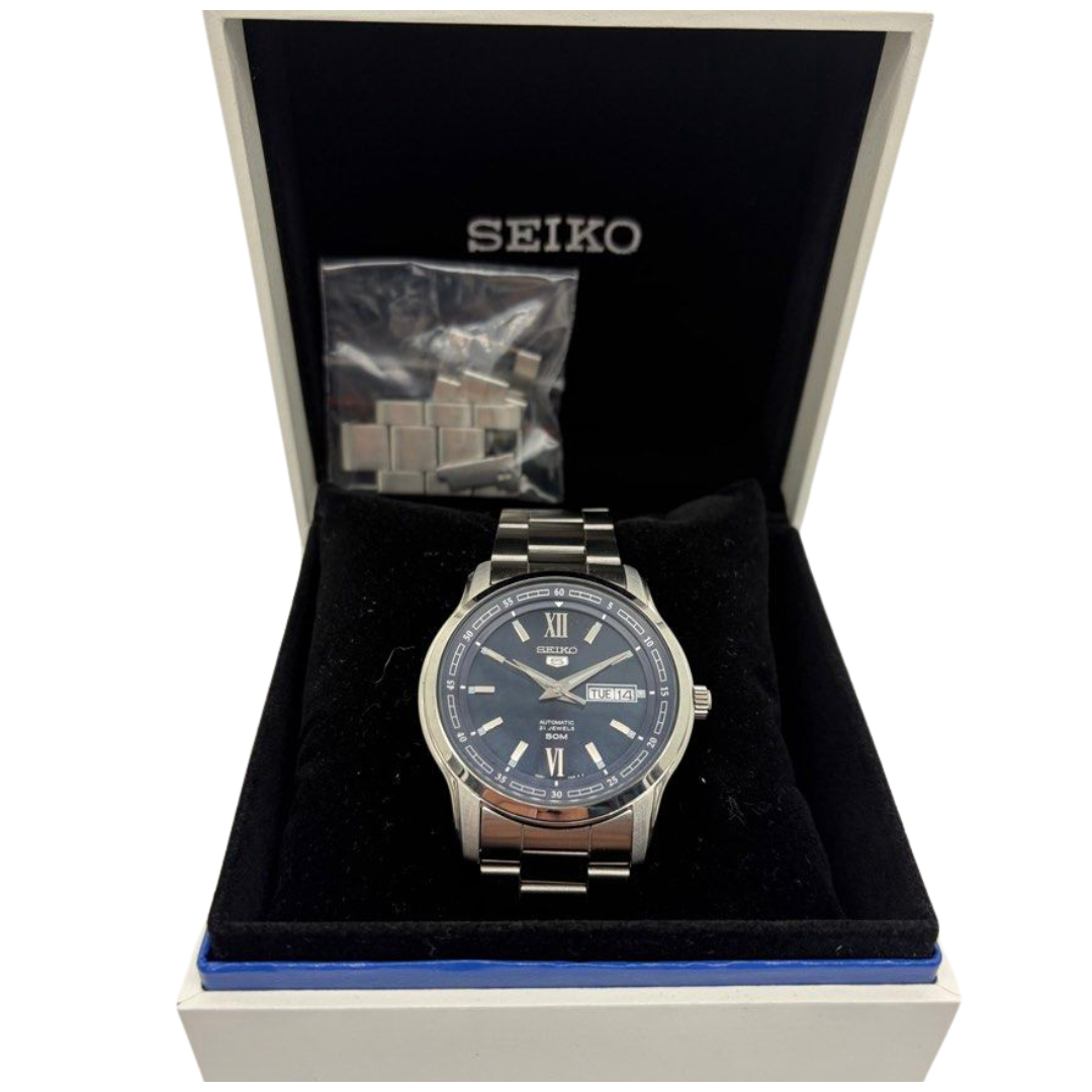 Seiko 5 SNKP17K1 43mm Automatic Blue Dial Watch