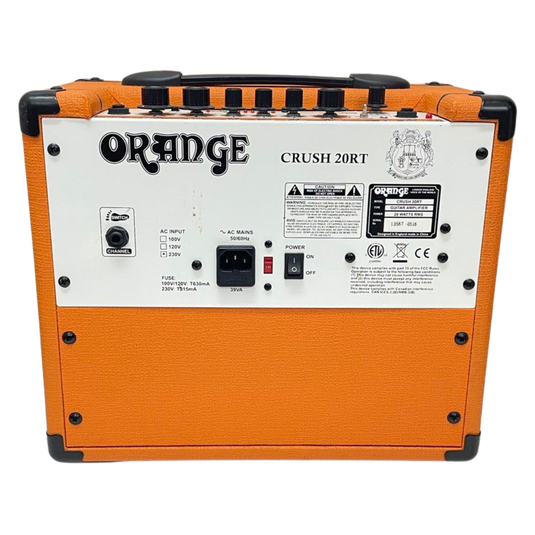 ORANGE Crush 20RT, 20-watt 1x8" Combo Amplifier