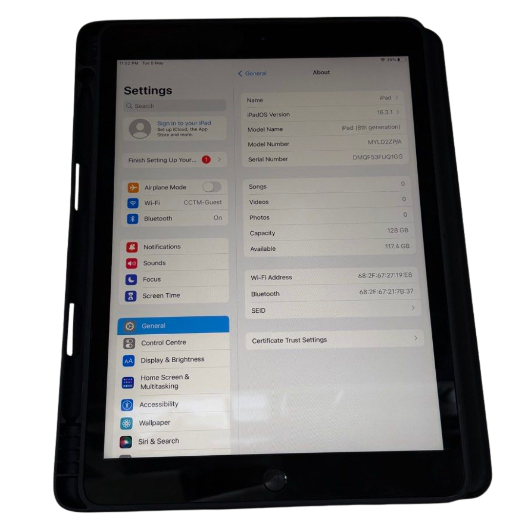 Apple iPad 8 10.2" WiFi (2020) Space Grey 128GB