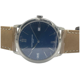 Baume & Mercier Classima MOA10385 40mm Quartz Blue Dial Watch