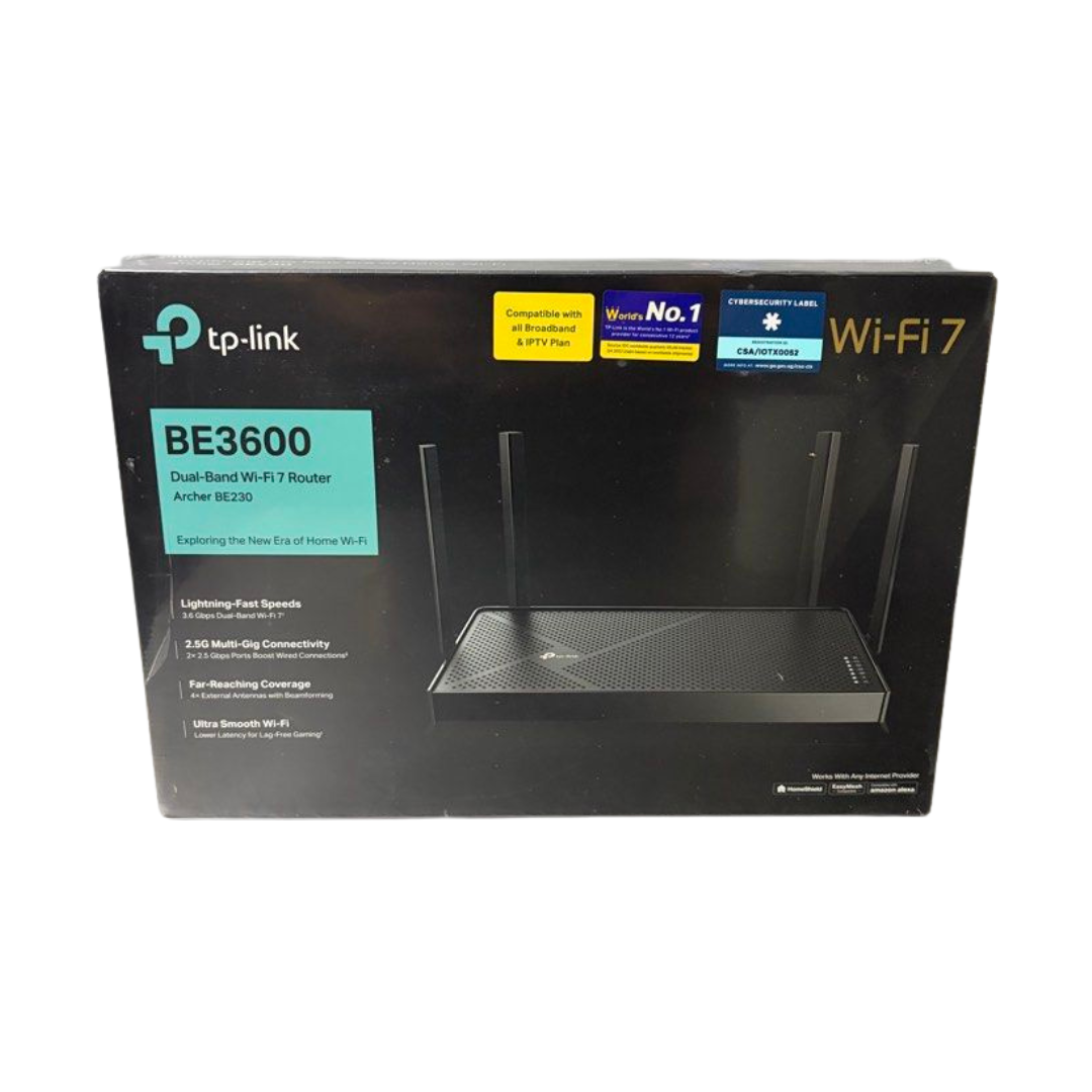 TP-Link Archer BE230 BE3600 Dual-Band Wi-Fi 7 Router Secondary image
