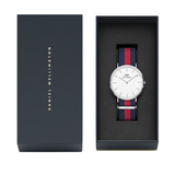 DANIEL WELLINGTON B40S19 Classic Oxford Silver 40mm Quartz Watch