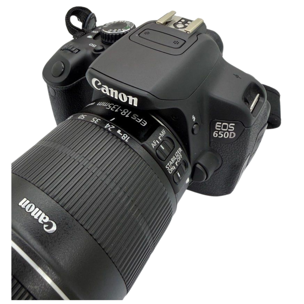 Canon EOS 650D 18.0MP DSLR Camera with 18-135mm Lens