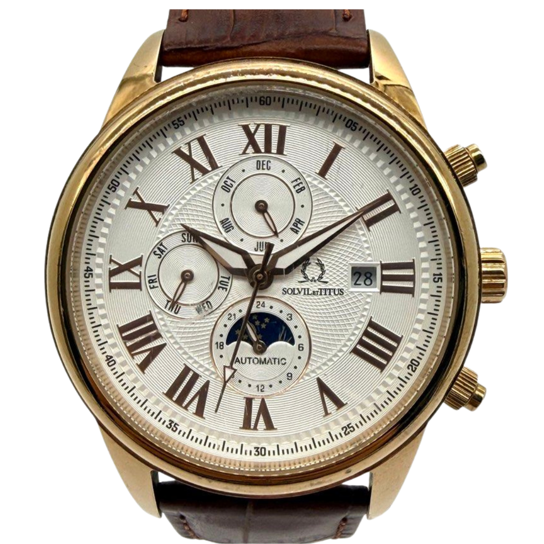 Solvil ET Titus Classicist 42mm Automatic Watch