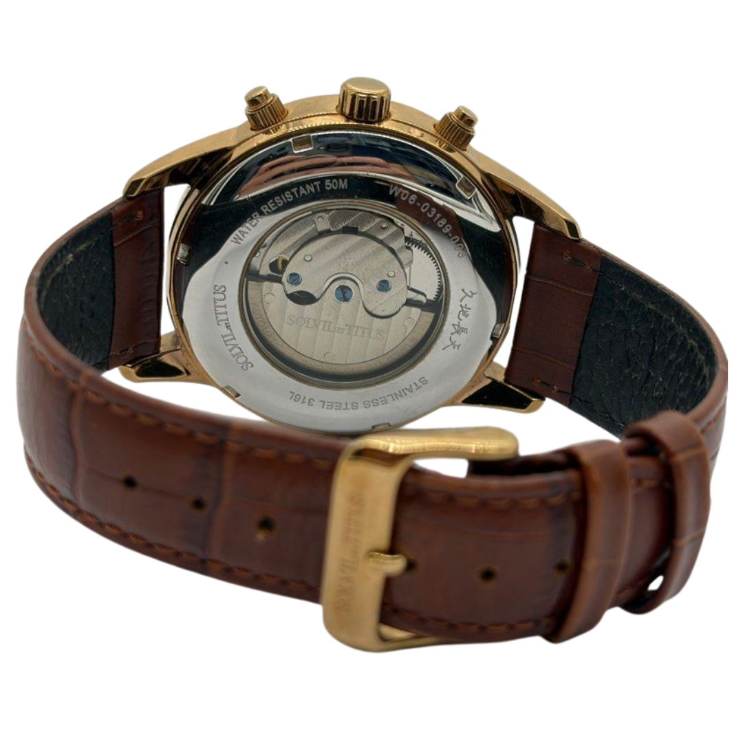 Solvil ET Titus Classicist 42mm Automatic Watch