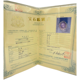 PT900 Natural Blue Star Sapphire & Diamond Ladies Ring