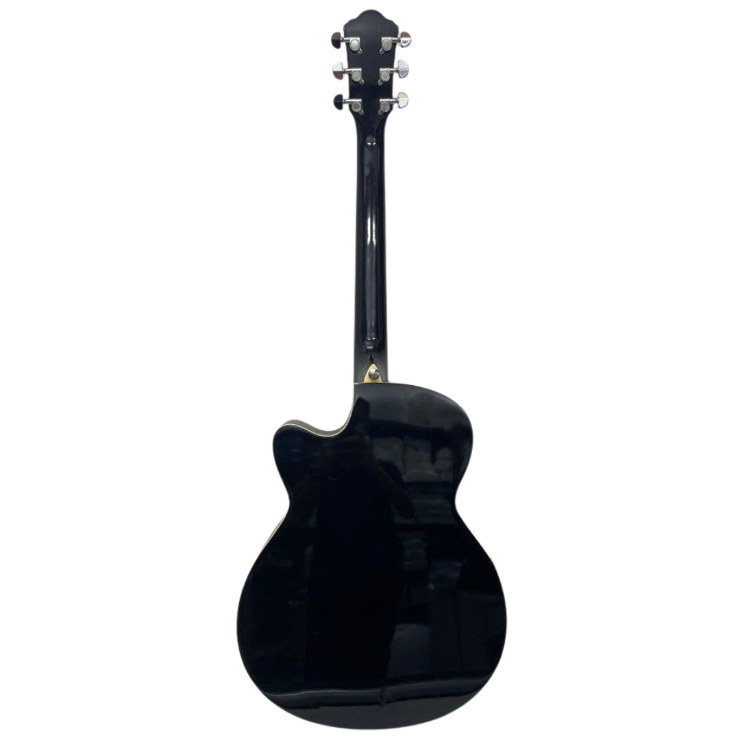 Ibanez AEG5EJP-BK-2Y-01 Semi-Acoustic Guitar, Black