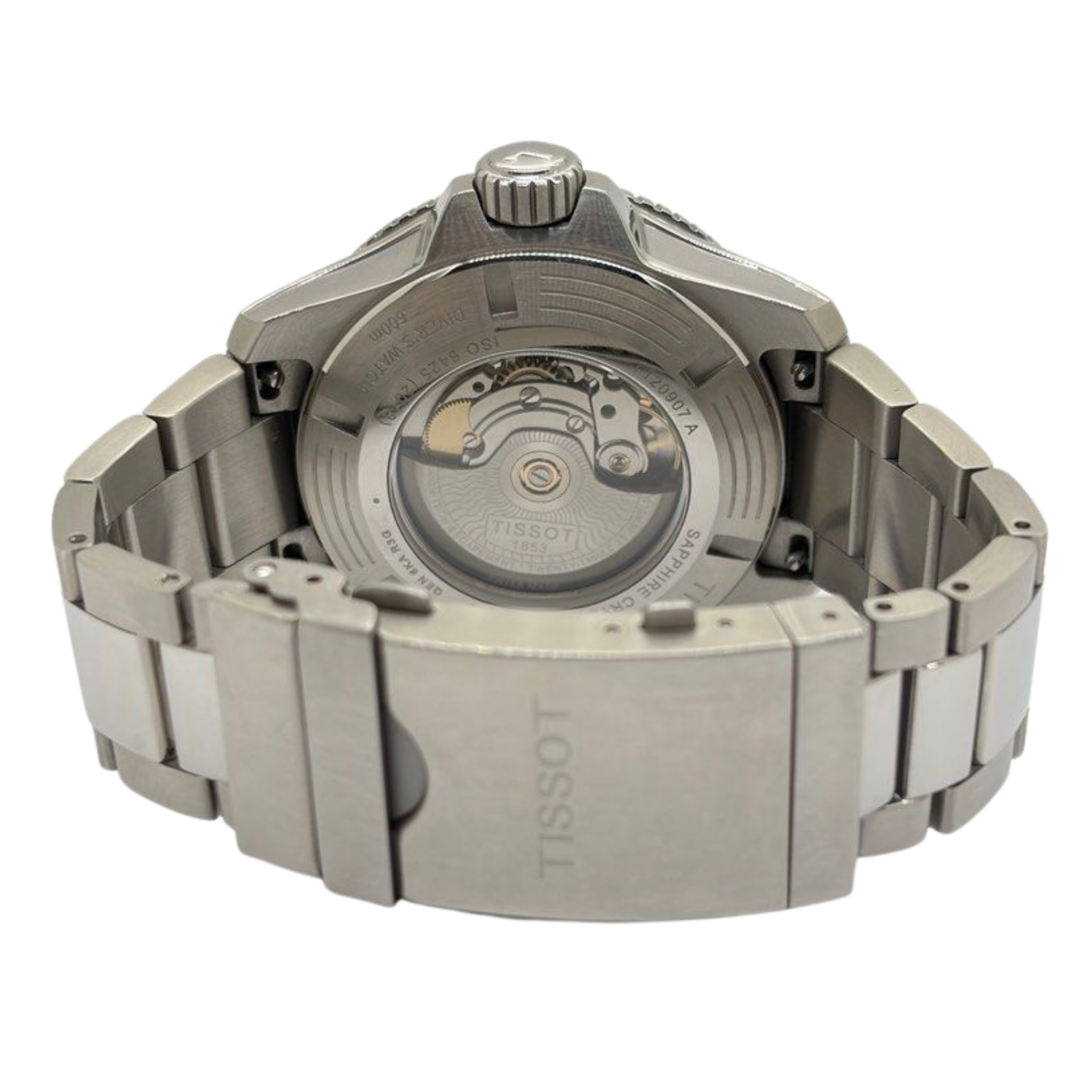 Tissot Seastar 2000 44mm Automatic Black Dial Steel Watch