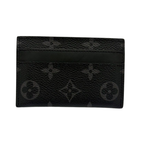 Louis Vuitton Double Card Holder Monogram Eclipse