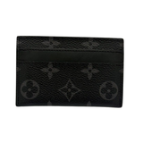 Louis Vuitton Double Card Holder Monogram Eclipse