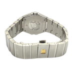 Omega Constellation 28mm Quartz Steel Silver Dial Watch