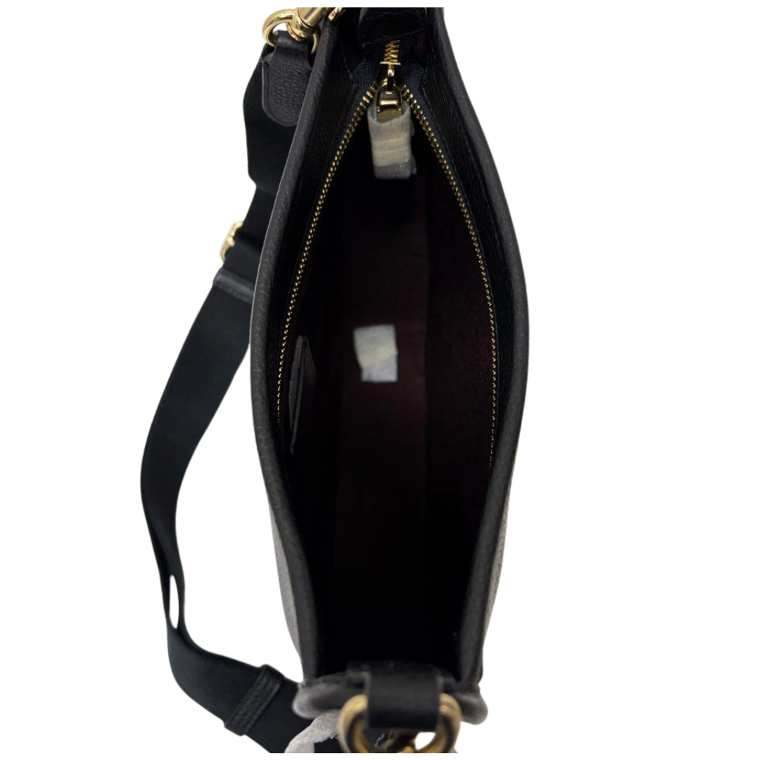 Coach Dempsey File Bag, Shoulder Bag, Black