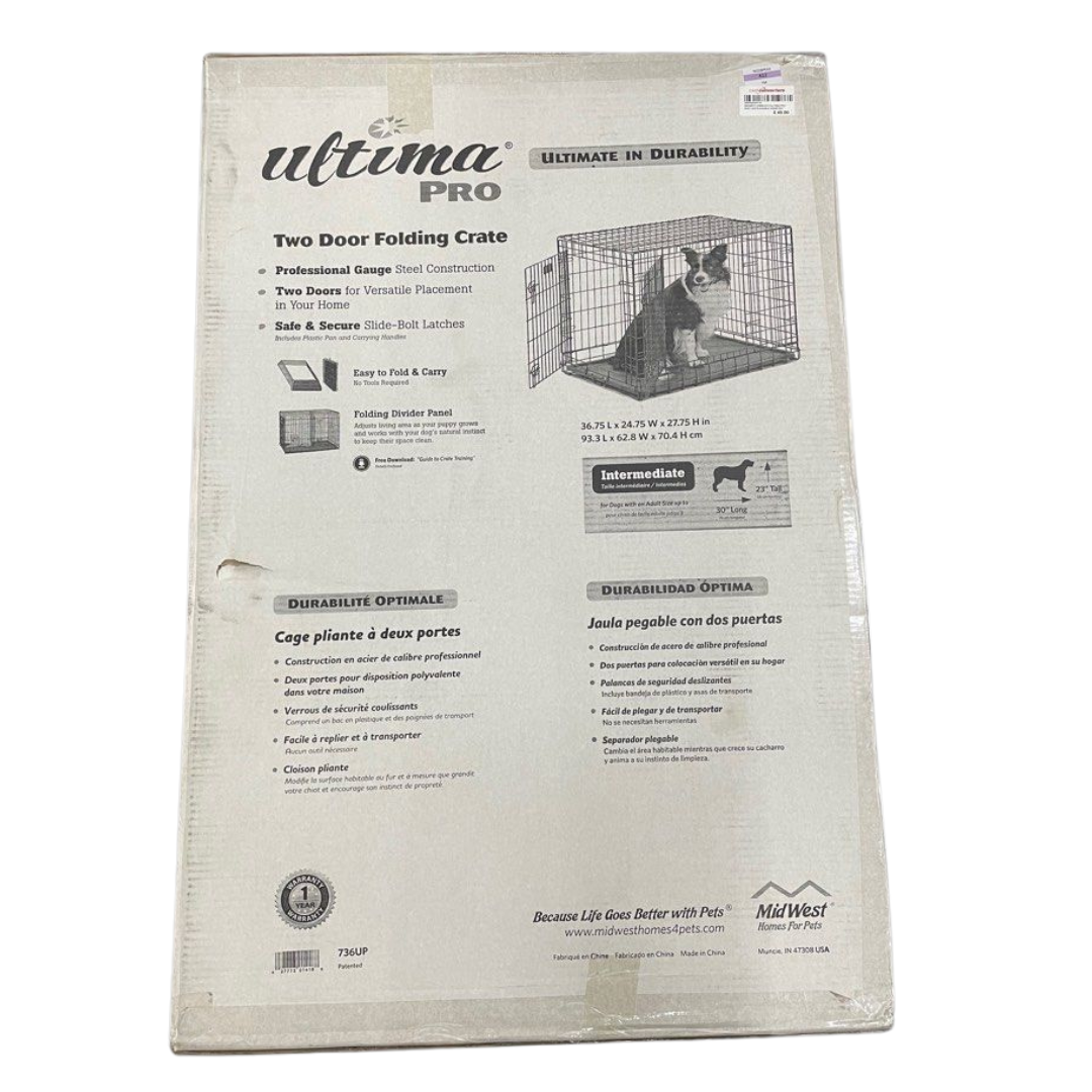 MidWest Homes for Pets Ultima Pro Series 36 Dog Crate Extra Strong Cash Converters