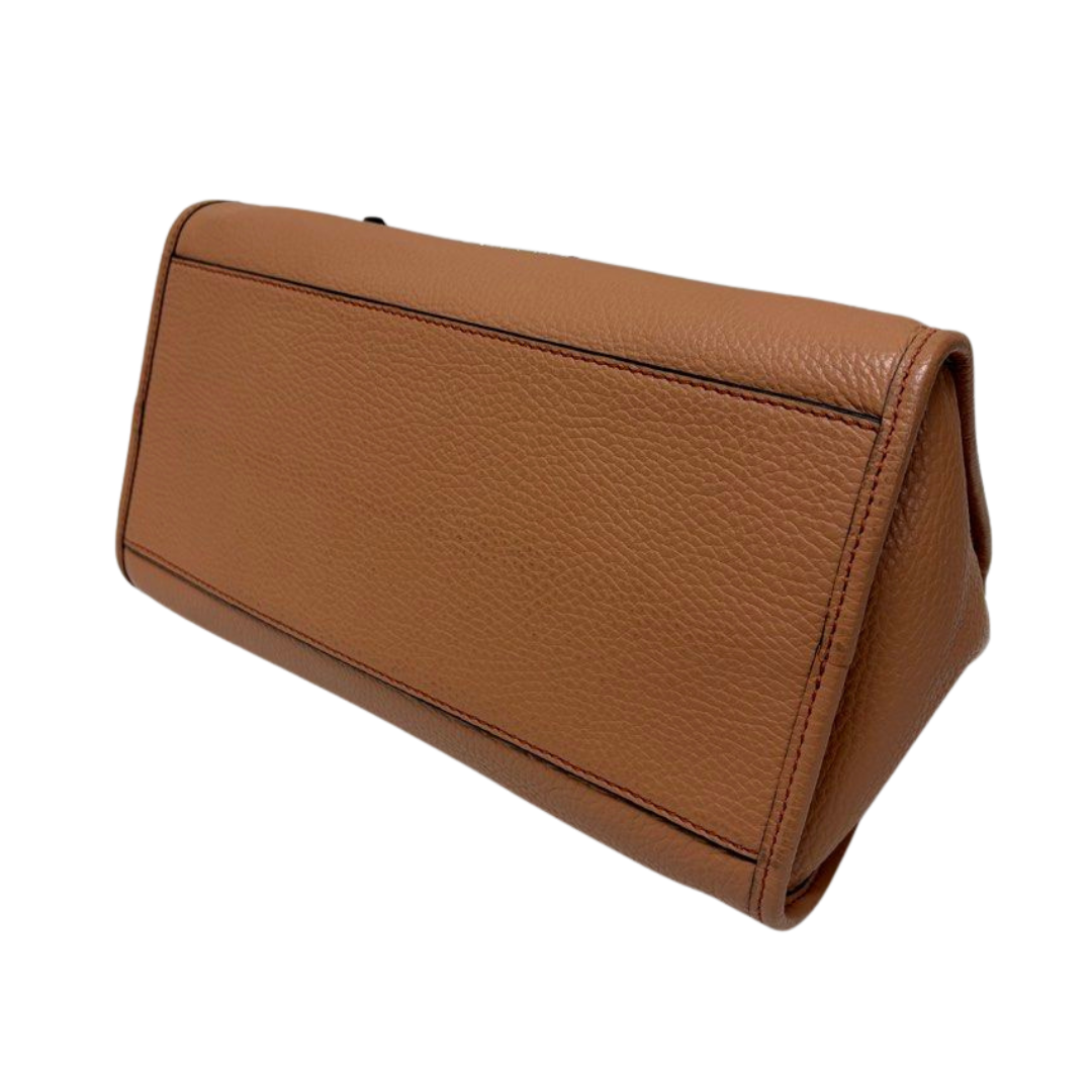 Bally Bloom Hobo Leather Bag, Brown