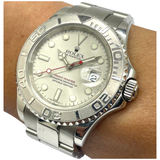 Rolex Yacht-Master 16622 40mm Automatic Silver Dial Watch