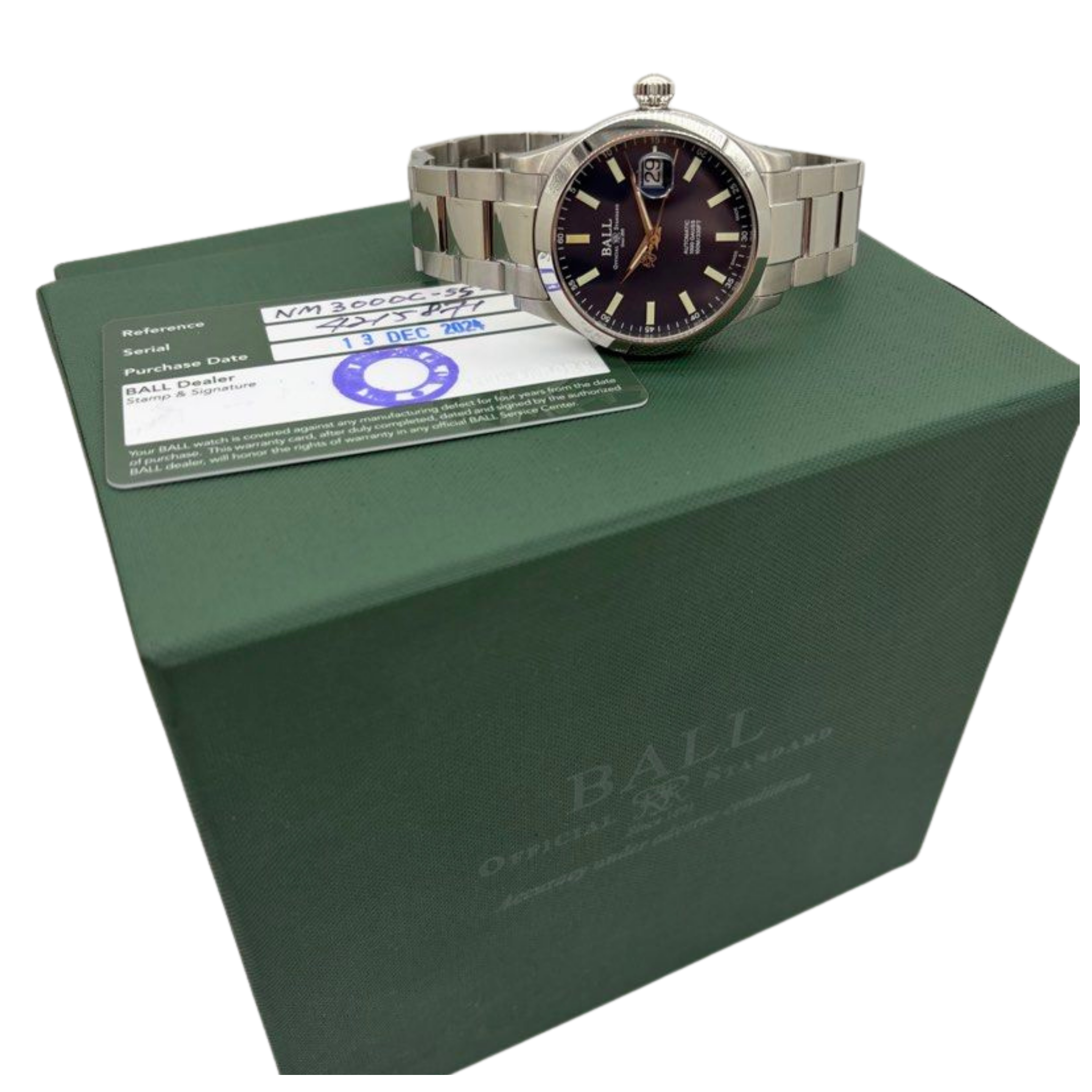 Ball Engineer Master II SIA Special Edition 40mm Automatic Blue Dial Watch
