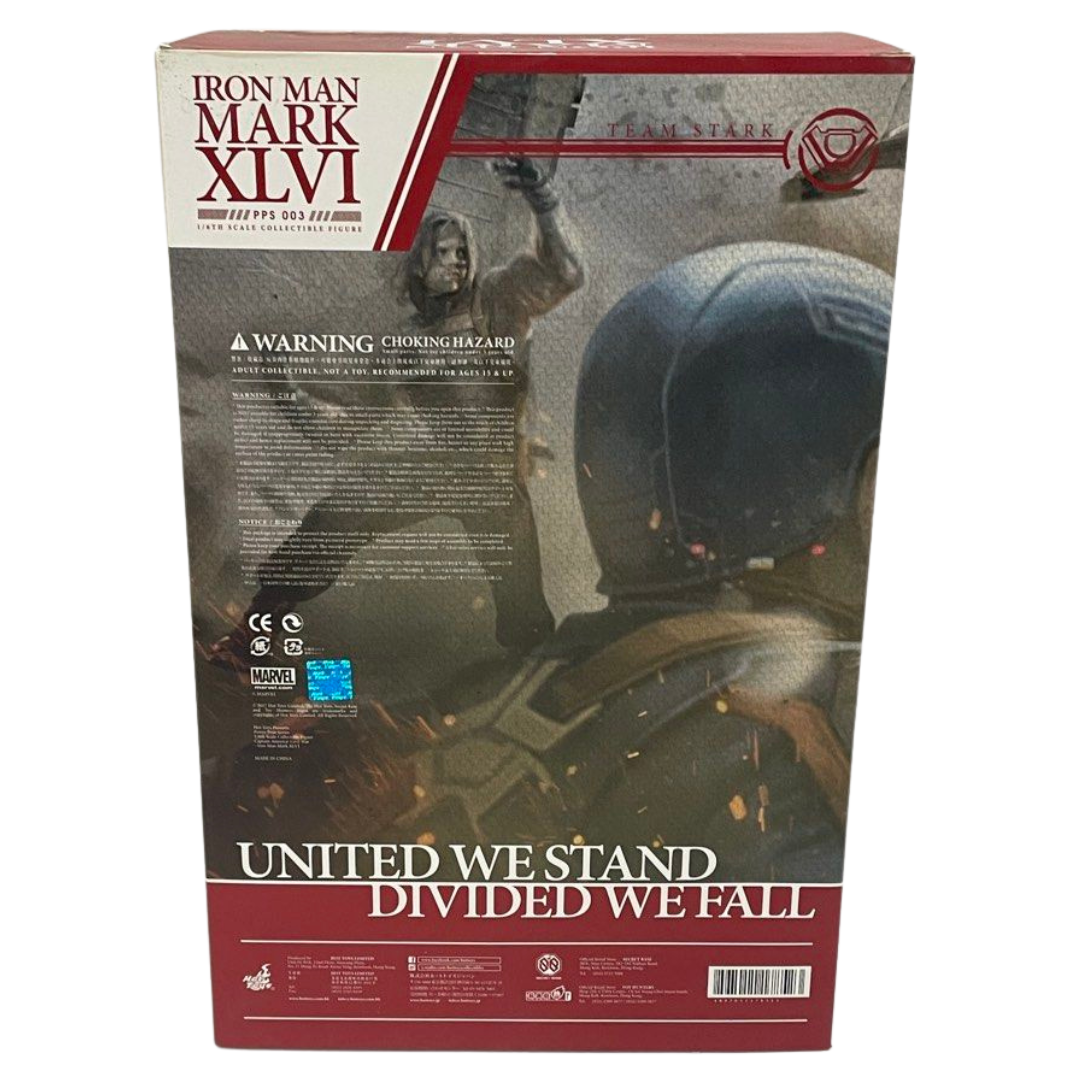 Hot Toys PPS 003 Marvel Iron Man Mark XLVI Action Figure Secondary image