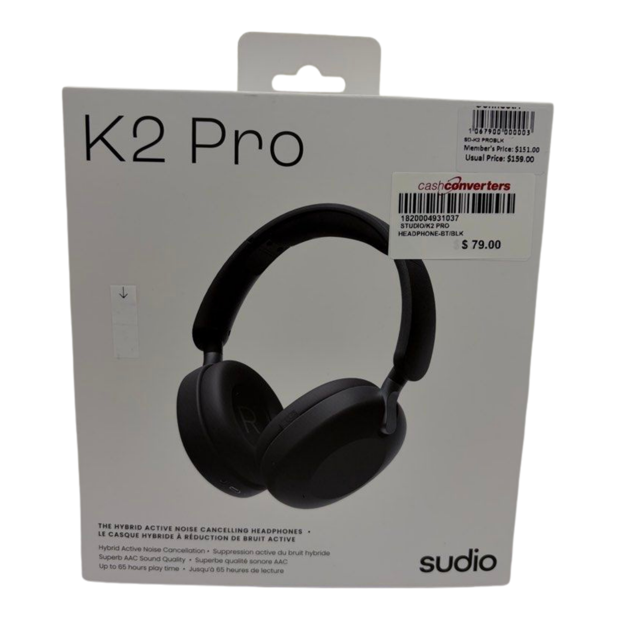 Sudio K2 Pro Hybrid Active Noise Cancellation Wireless Headphone