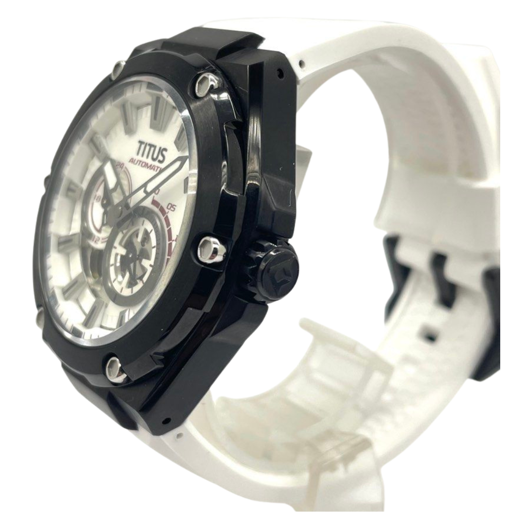 Solvil ET Titus Voyager 44mm Automatic White Dial Watch