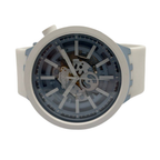 Swatch SB03N103 Whice Bioceramic 47mm Quartz Watch