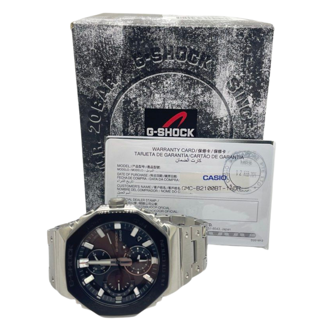 Casio Full Metal GMC-B2100D-1A Tough Solar Watch