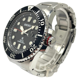 Seiko Prospex Diver Scuba 43.5mm Solar Black Dial Steel Watch SBDJ017
