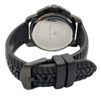Maserati Successo 44mm Chronograph Quartz Black Silicon Strap Watch