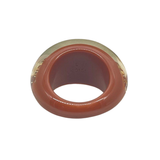 Louis Vuitton PVC Bague Inclusion Brown Ring, Size 17