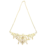 20|14K Yellow Gold Peranakan Intan Necklace