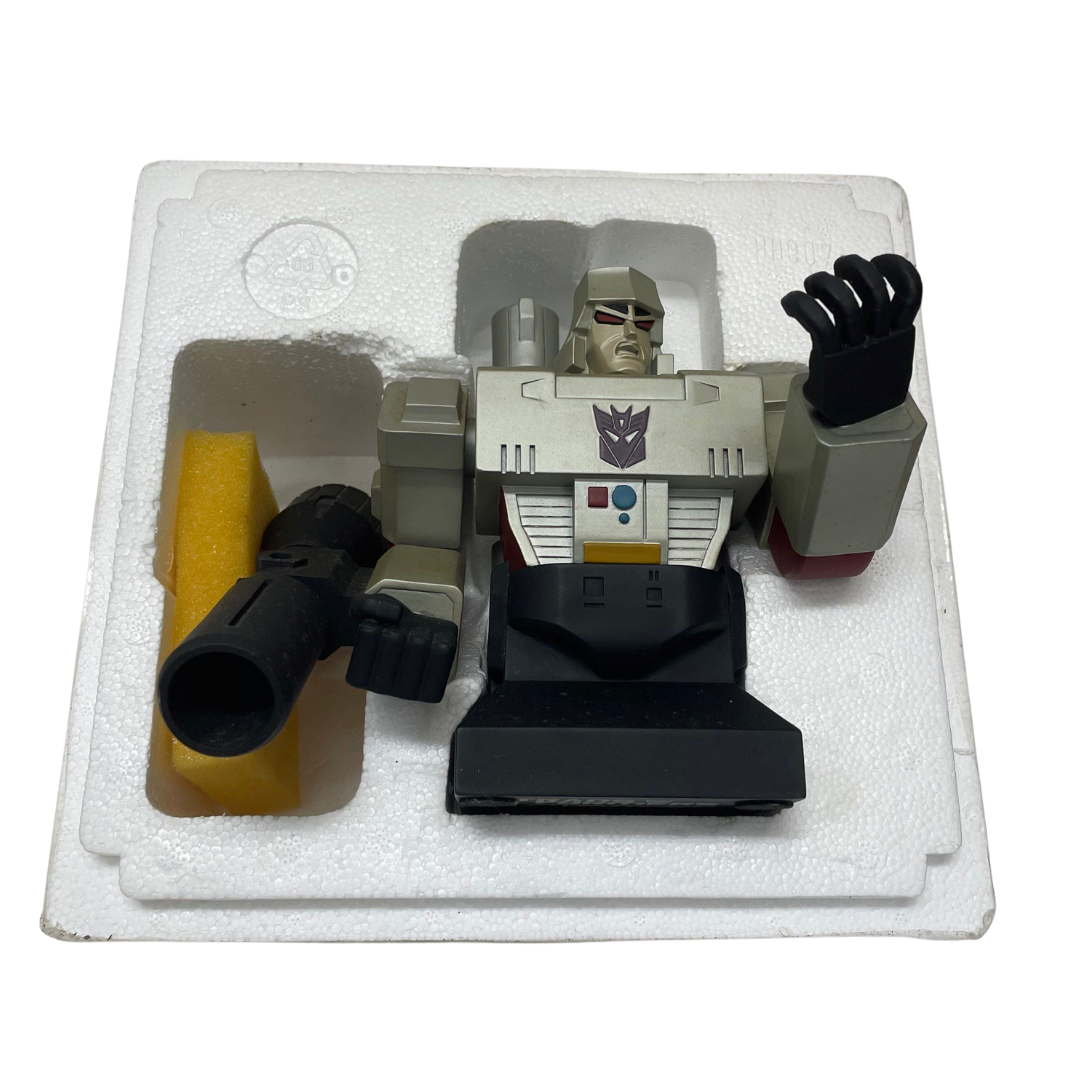 Hard Hero Transformers Megatron Gold Cast Porcelain Bust