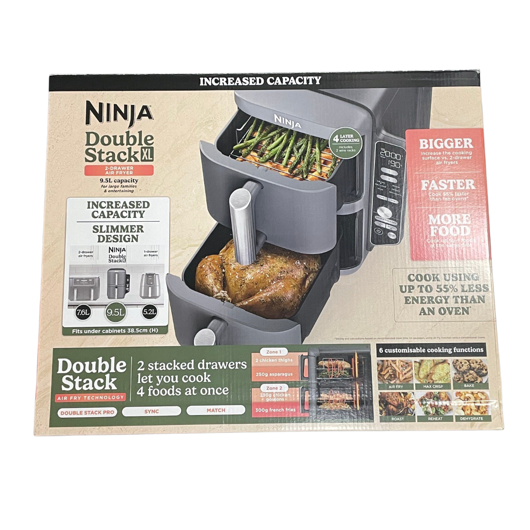 Ninja SL400SM - Double Stack XL Air Fryer, 9.5L