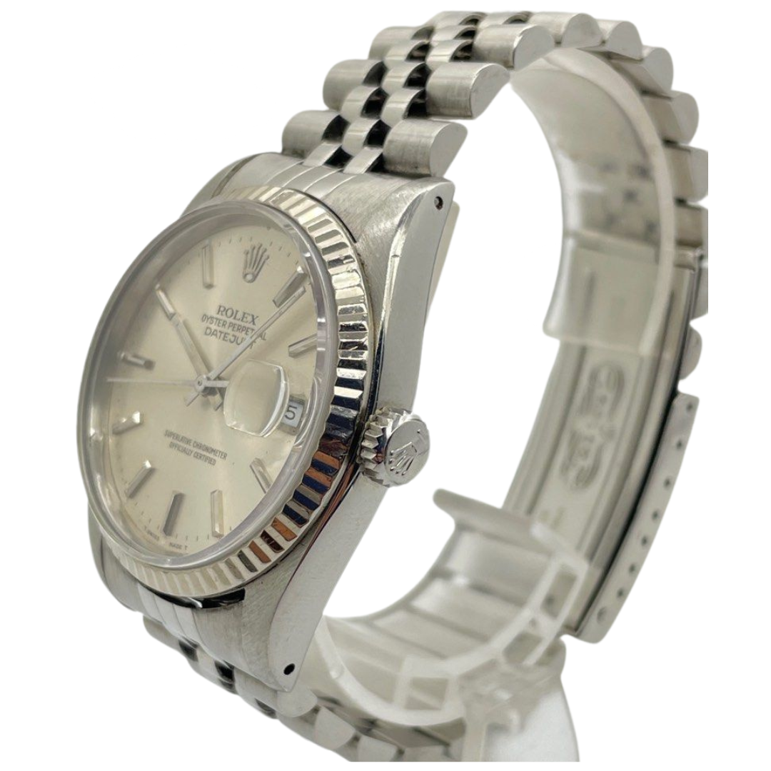 Rolex Datejust 16234 36mm Automatic Silver Dial Watch