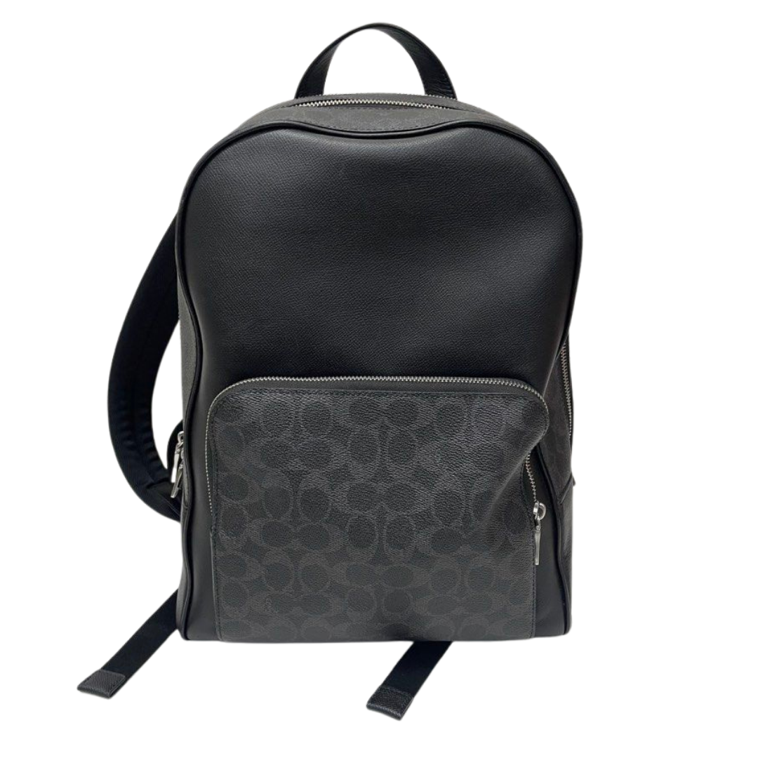 Coach Wade Backpack in Signature Canvas CCB92 Black Main image