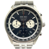 Seiko SSB429P1 41.5mm Chronograph Quartz Black Dial Watch