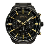 Solvil ET Titus Saber W06-03287-005 44mm Quartz Chronograph Watch